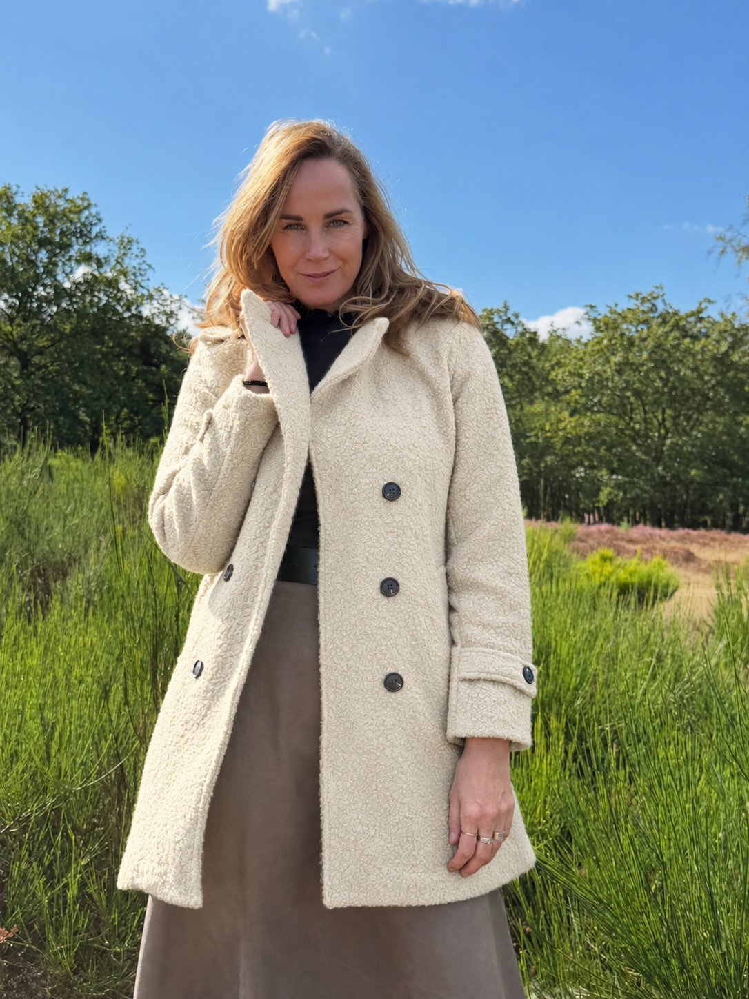 Daisy | Women's Soft Lined Button-Up Jacket
