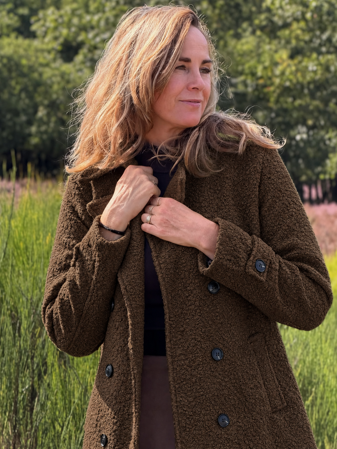 Daisy | Women's Soft Lined Button-Up Jacket