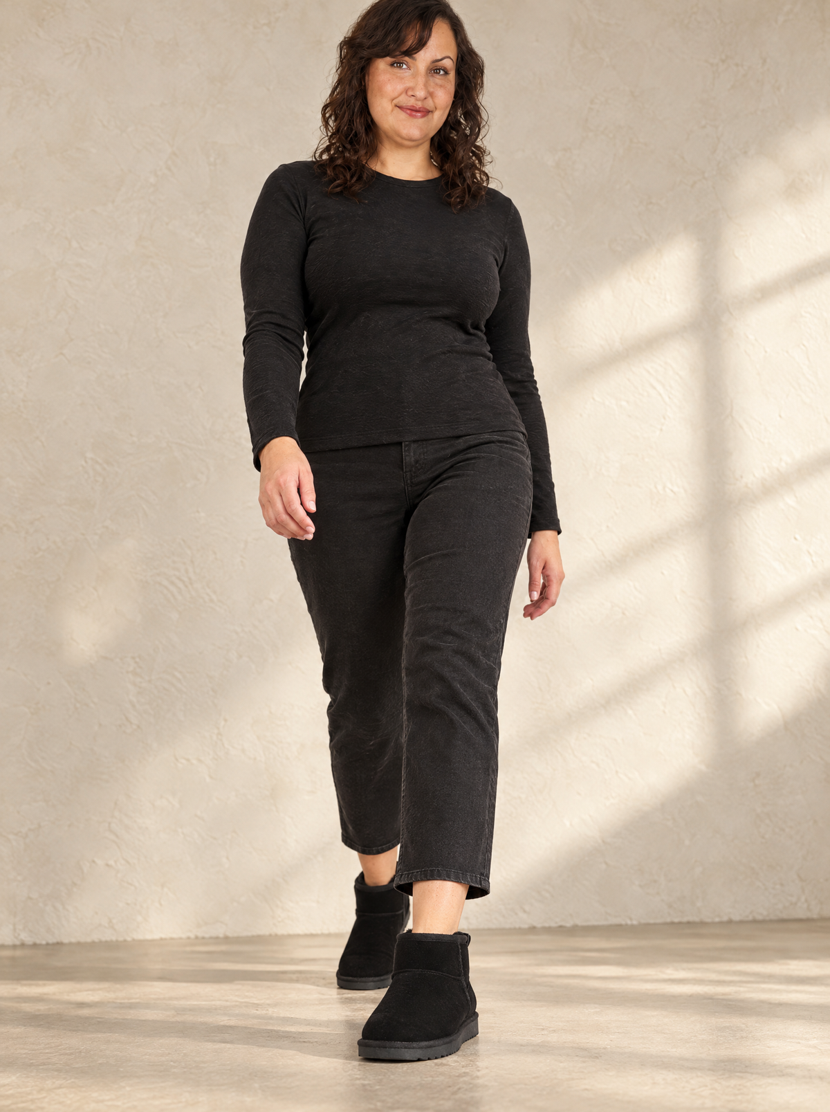 Lara | Women's Warm Lined Slip-On Ankle Boots with Grip Sole