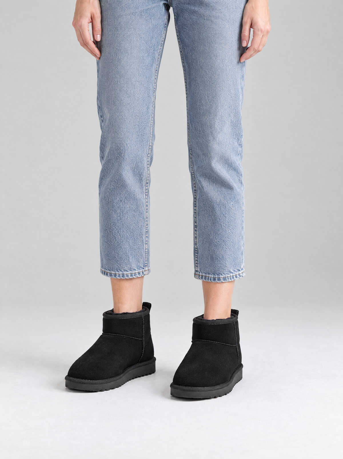 Lara | Women's Warm Lined Slip-On Ankle Boots with Grip Sole