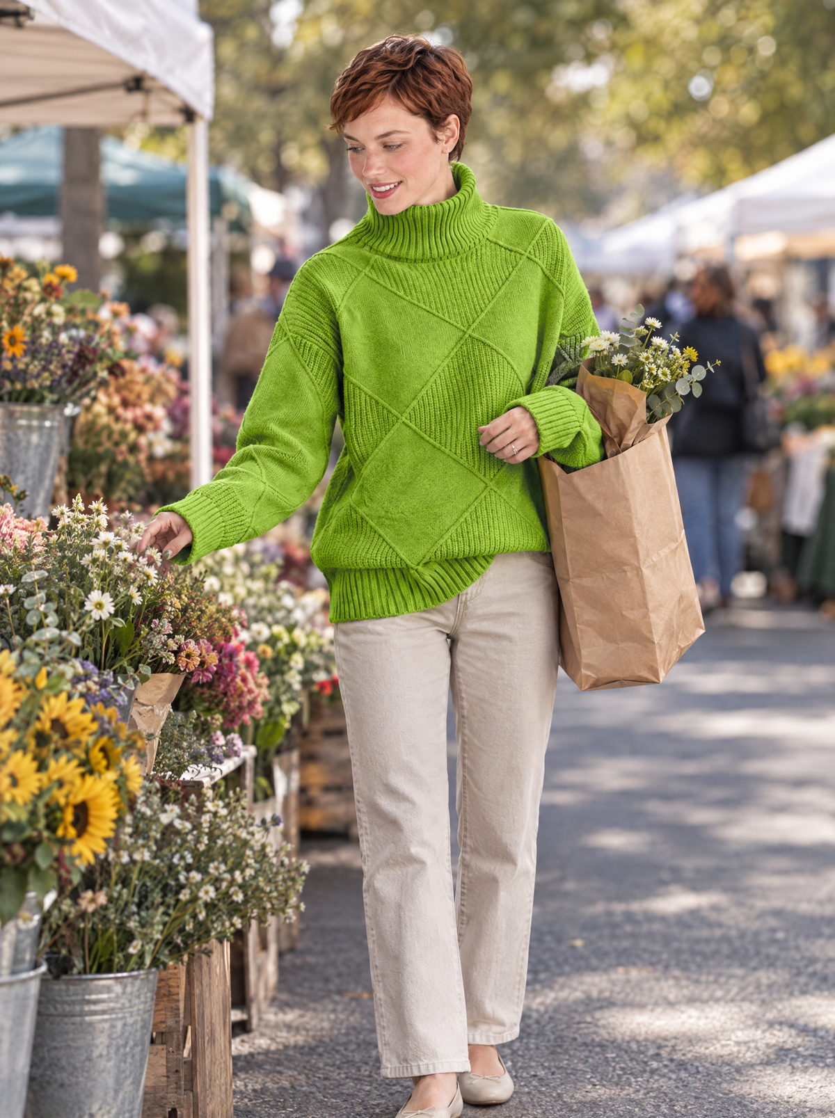 Allegra | Women's Soft Relaxed Knit Jumper