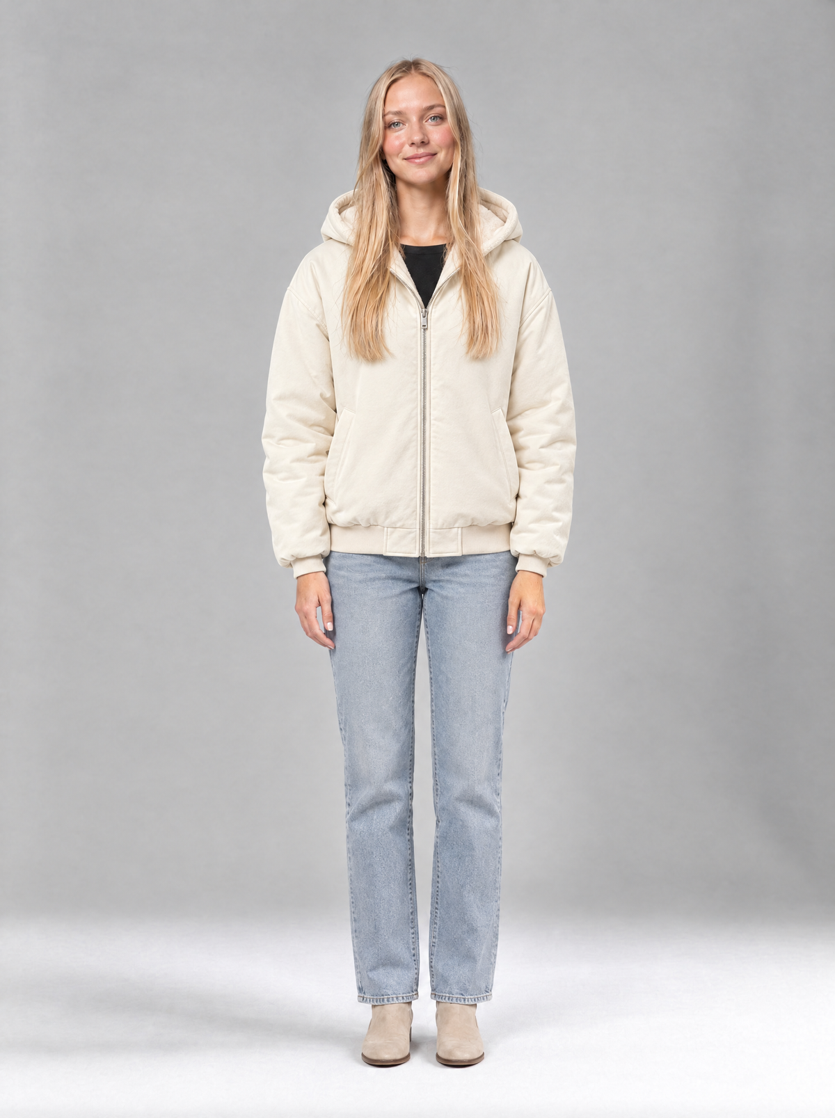 Lorena | Women's Reversible Hooded Winter Jacket