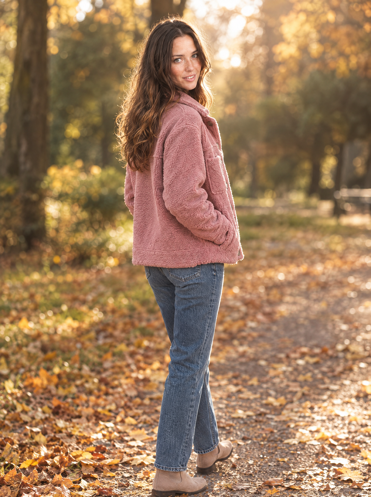 Alba | Women's Soft Lapel Collar Coat with Pockets
