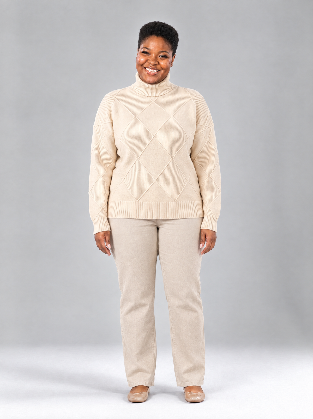 Renata | Women's Soft Textured Knit Jumper