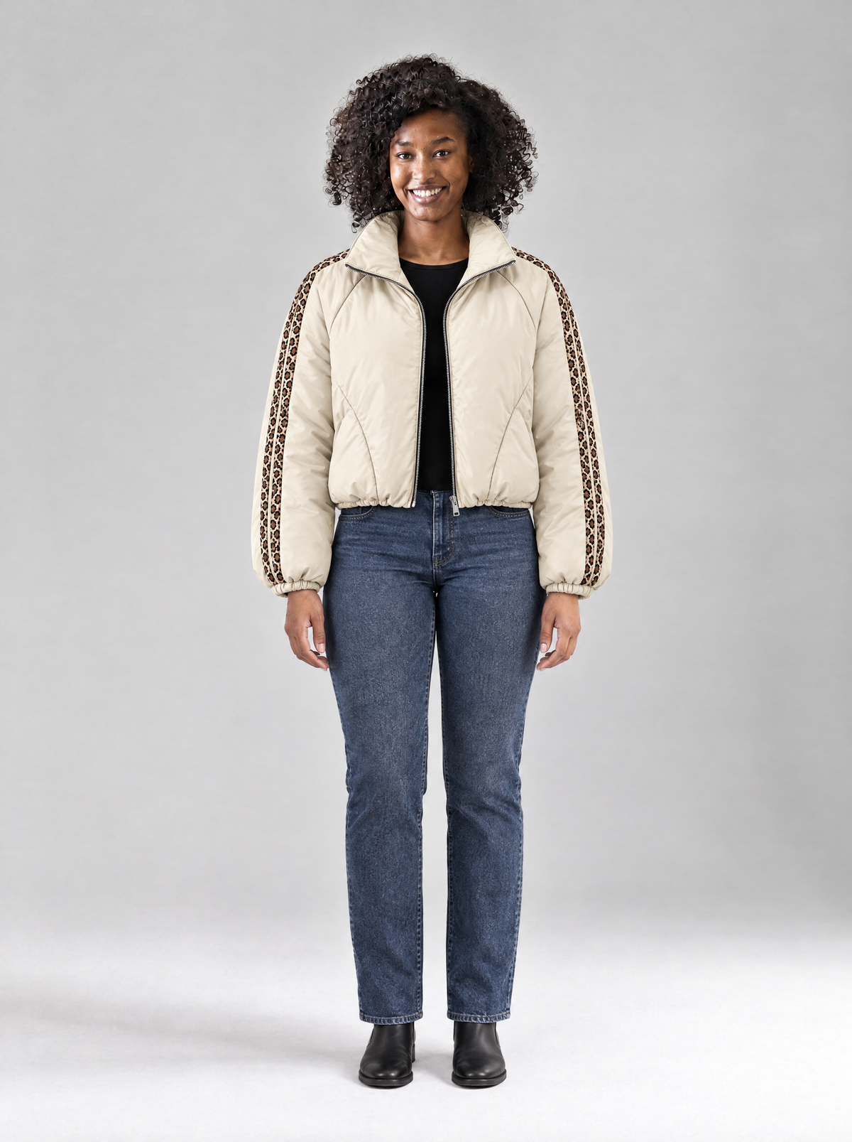 Sofia | Women's Cropped Jacket with Stretch