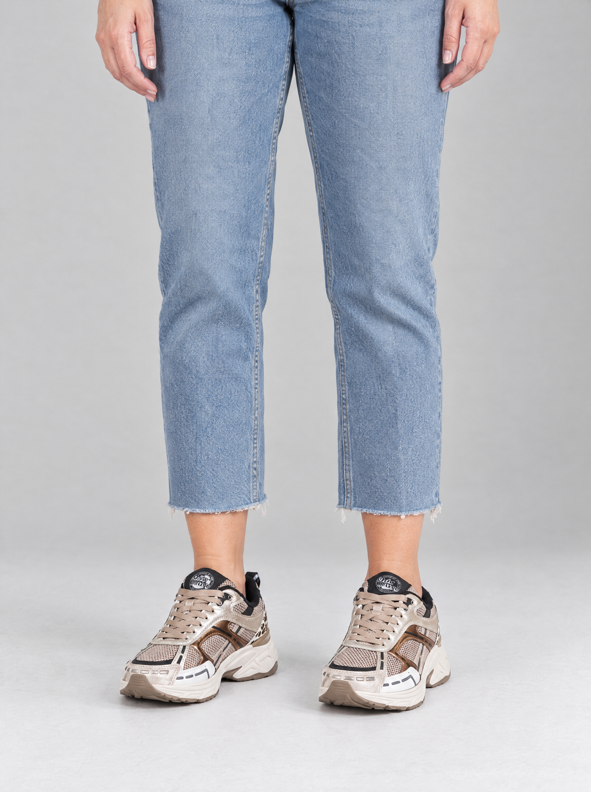 Aurora | Women's Gold Trainers