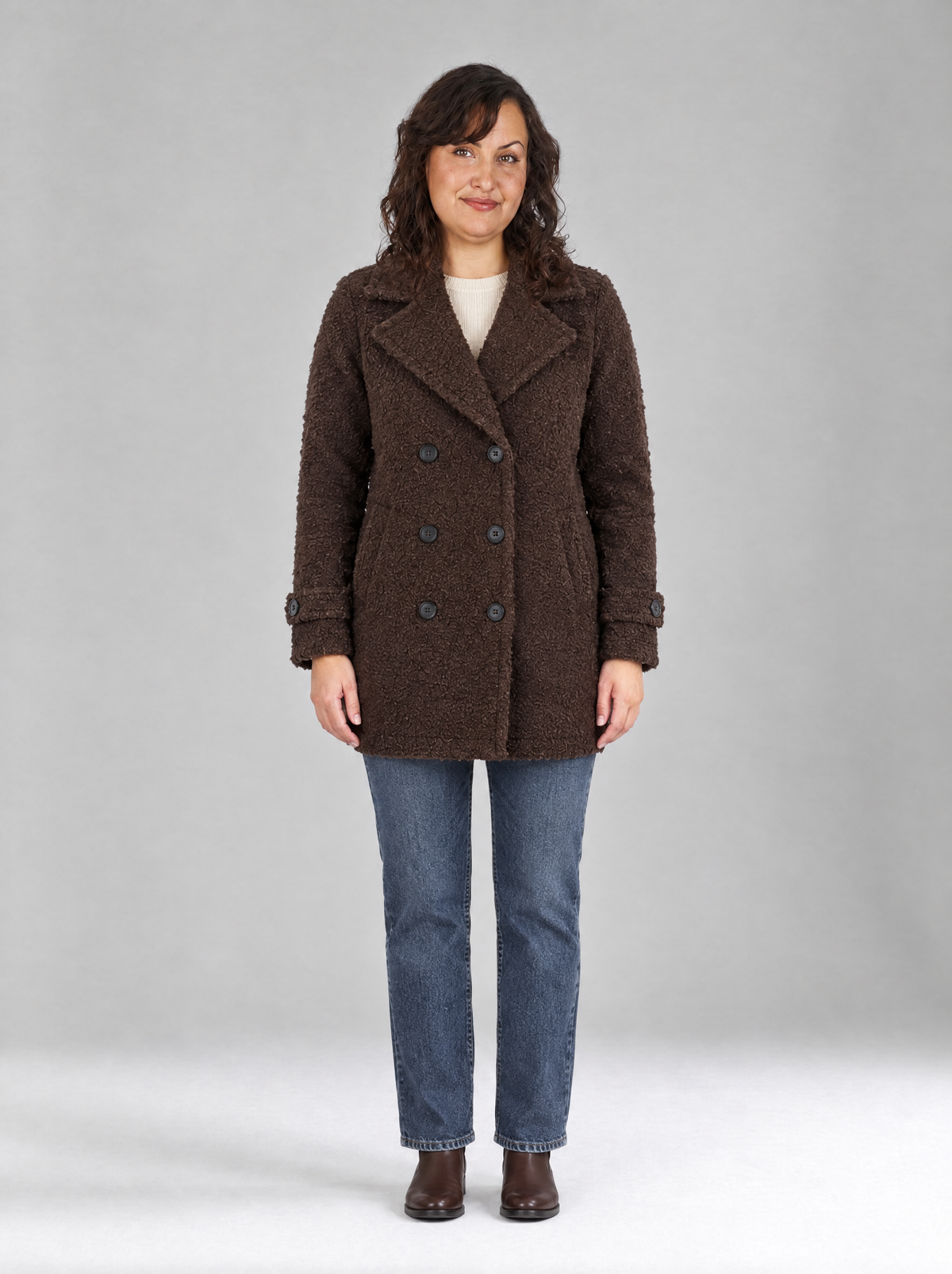 Dalia | Women's Soft Lined Button-Up Jacket