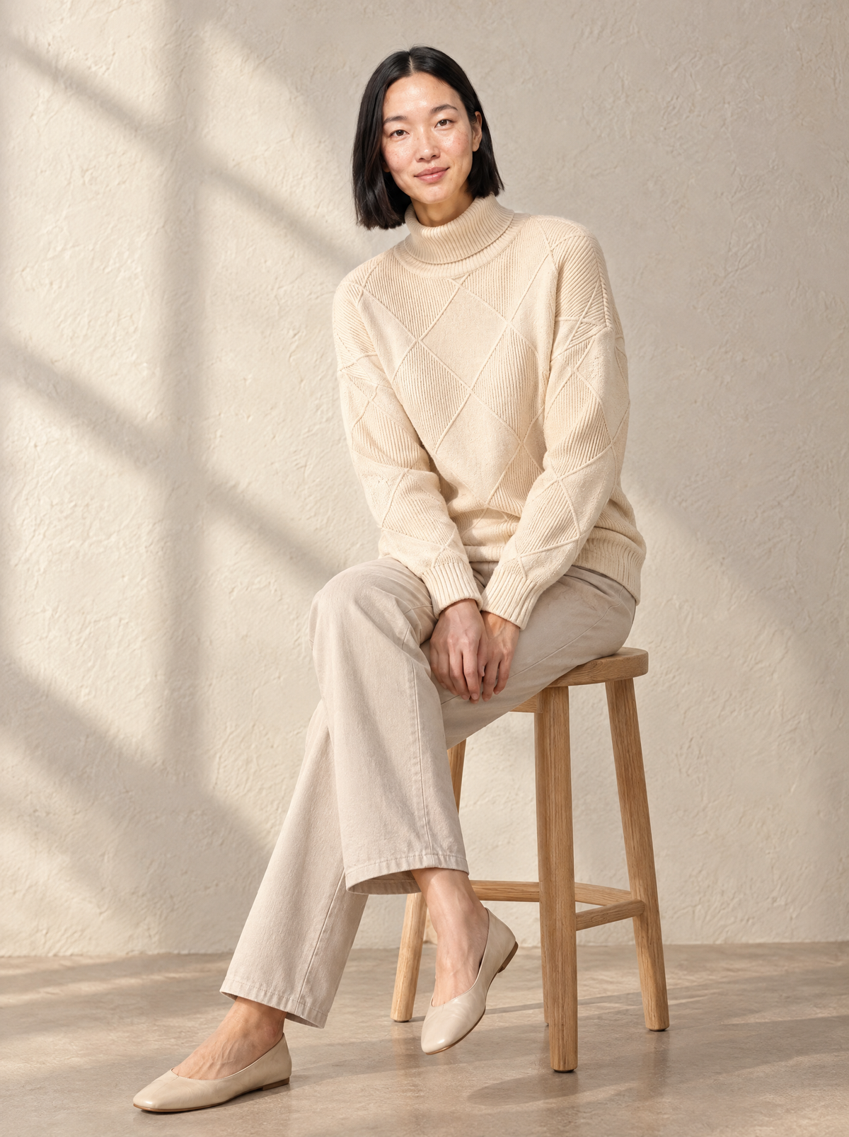 Renata | Women's Soft Textured Knit Jumper