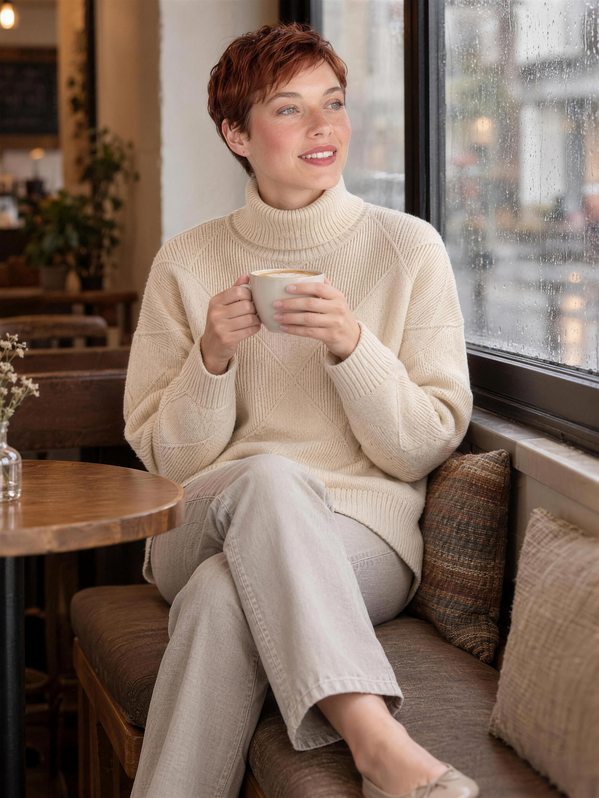 Renata | Women's Soft Textured Knit Jumper
