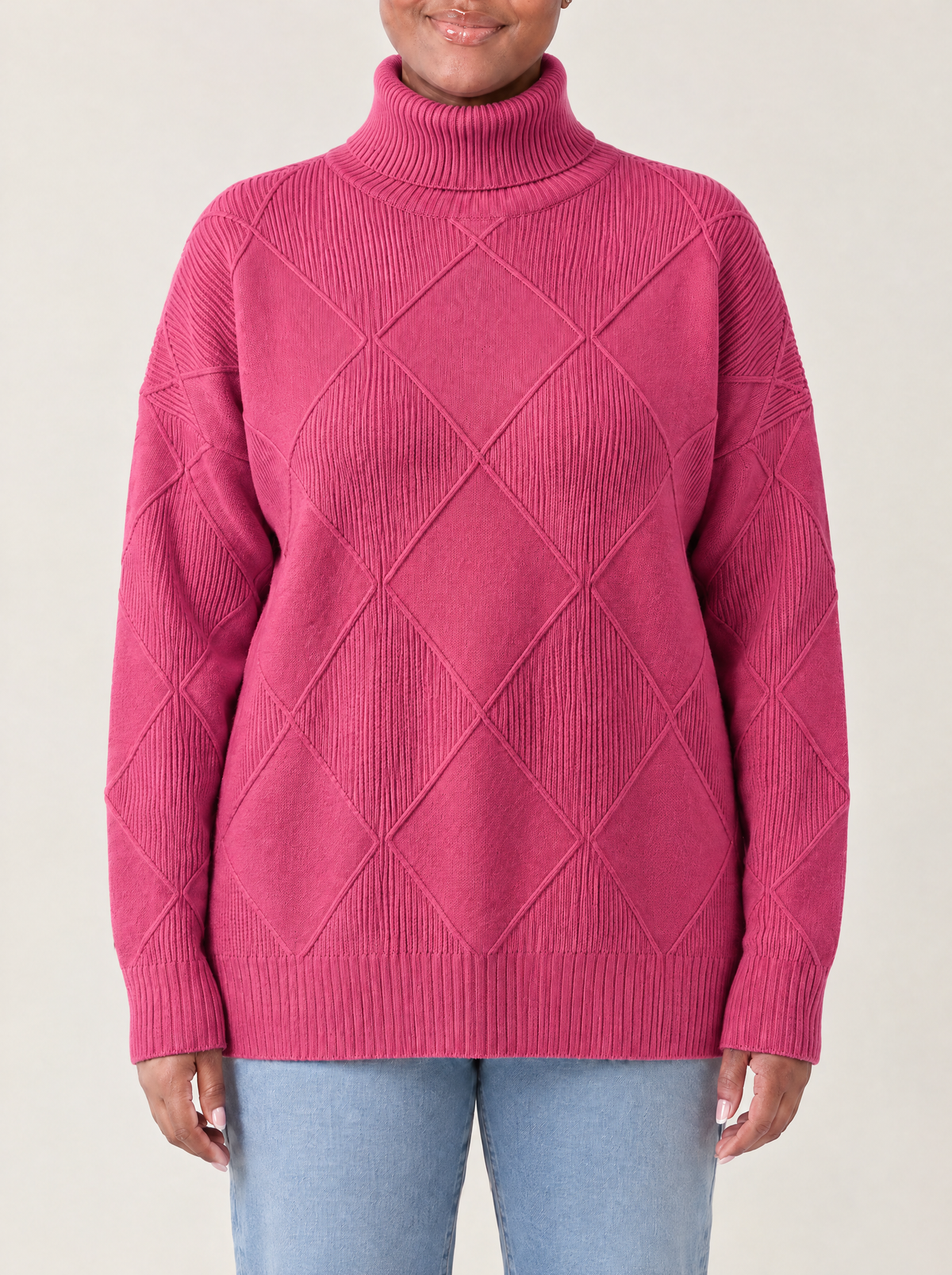 Renata | Women's Soft Textured Knit Jumper