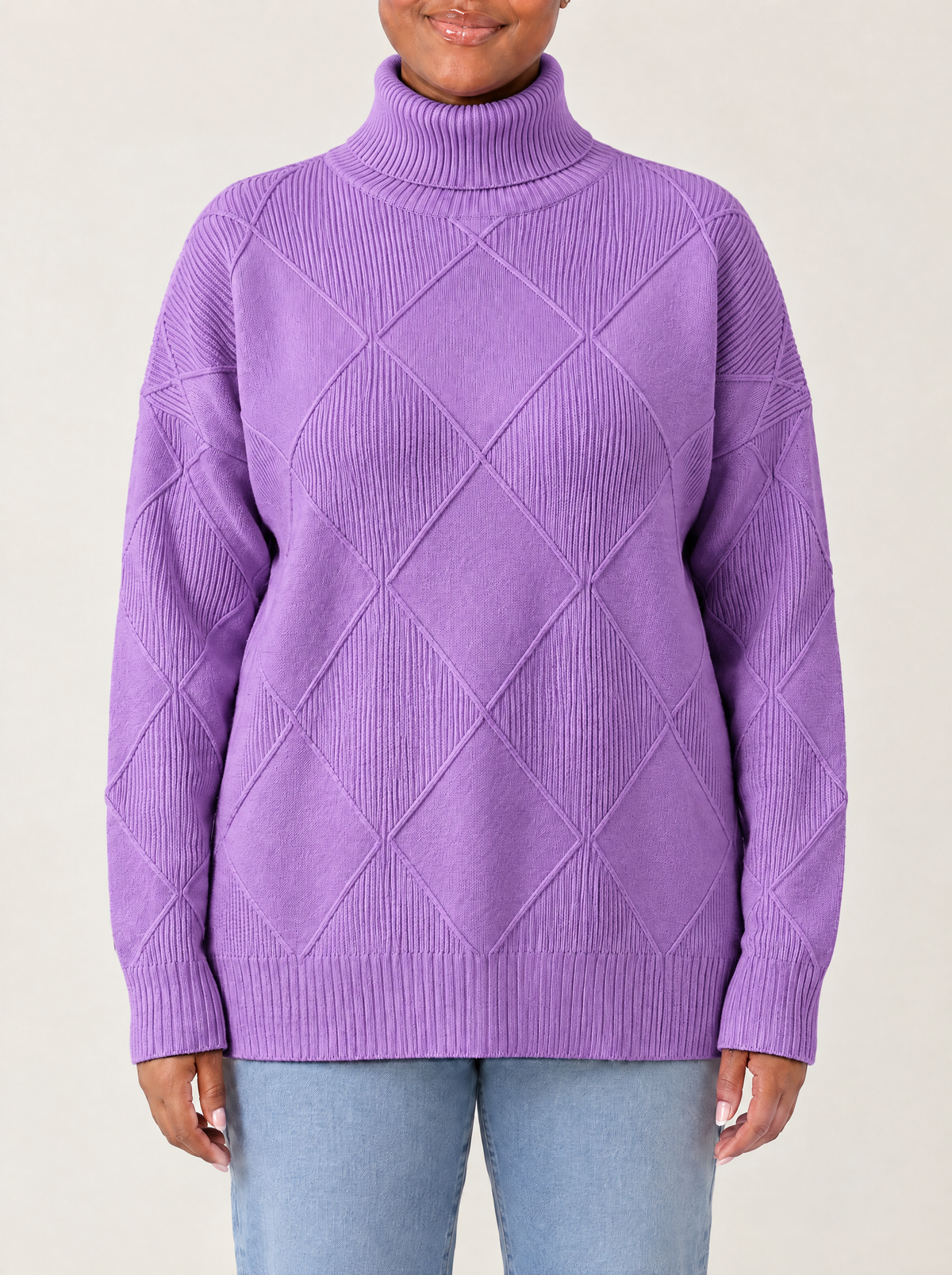 Renata | Women's Soft Textured Knit Jumper