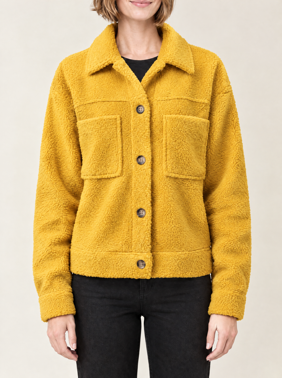 Alba | Women's Soft Lapel Collar Coat with Pockets