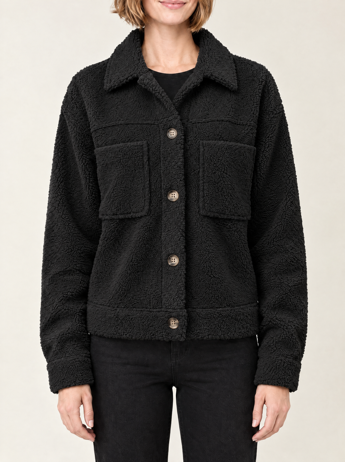 Alba | Women's Soft Lapel Collar Coat with Pockets