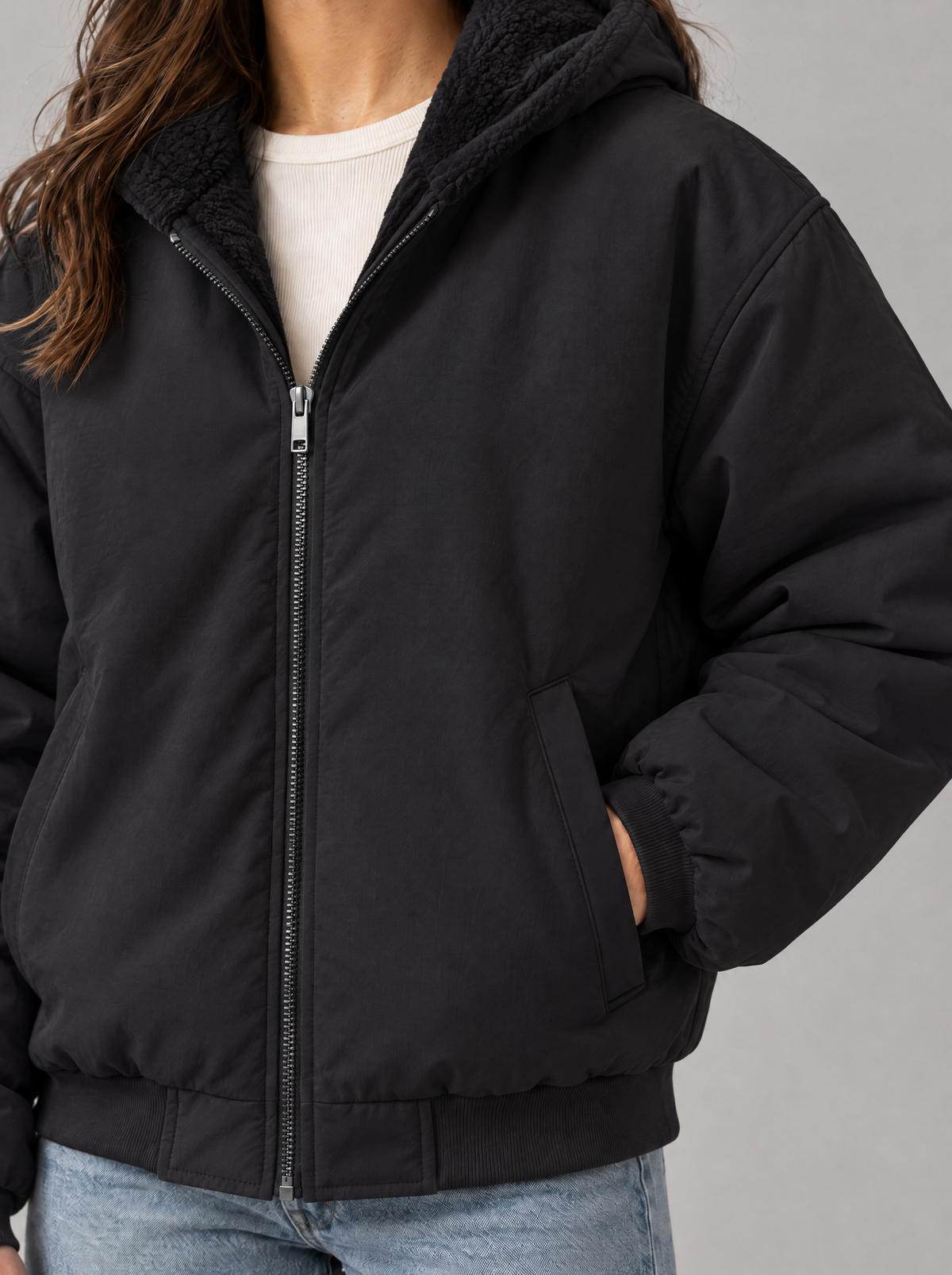 Lorena | Women's Reversible Hooded Winter Jacket