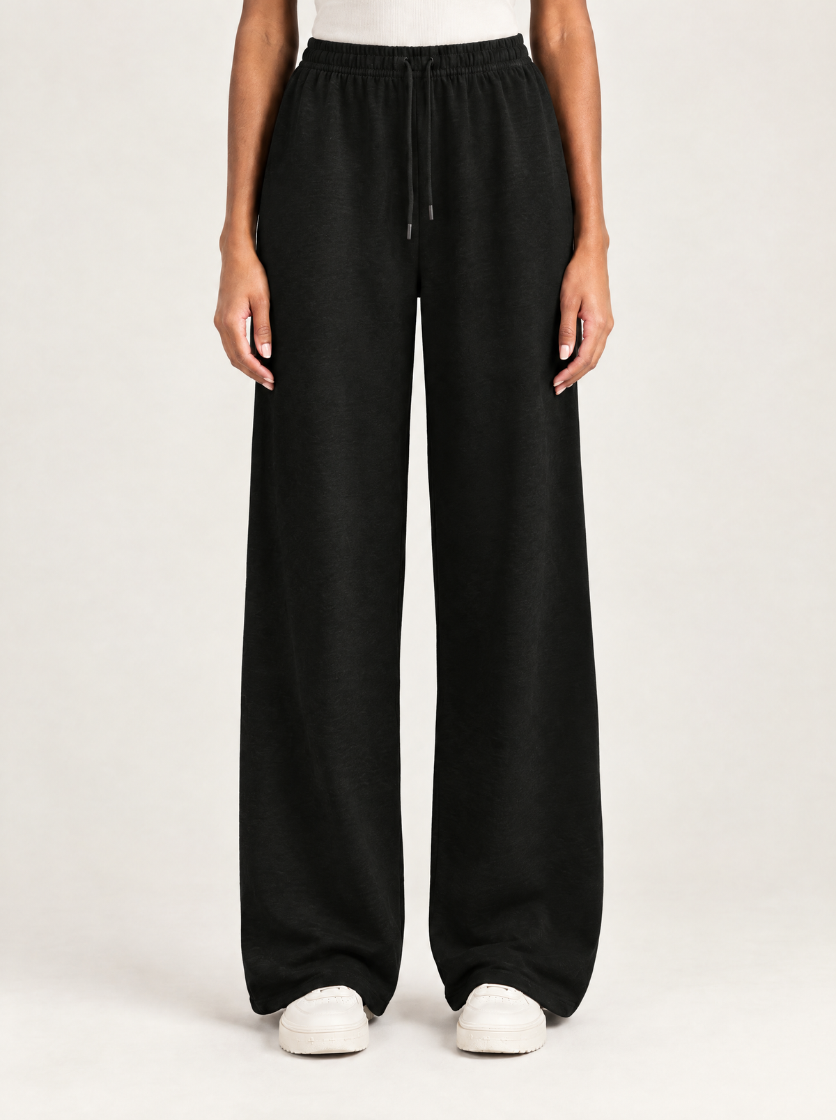 Carolina | Women's Wide-Leg Cotton Blend Joggers
