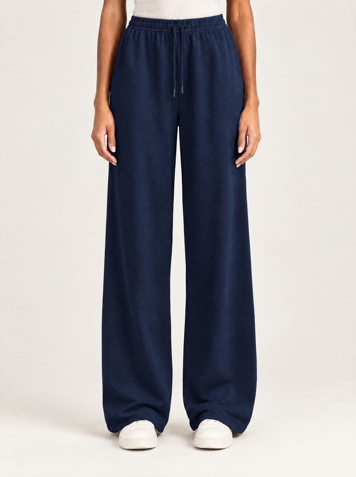 Carolina | Women's Wide-Leg Cotton Blend Joggers