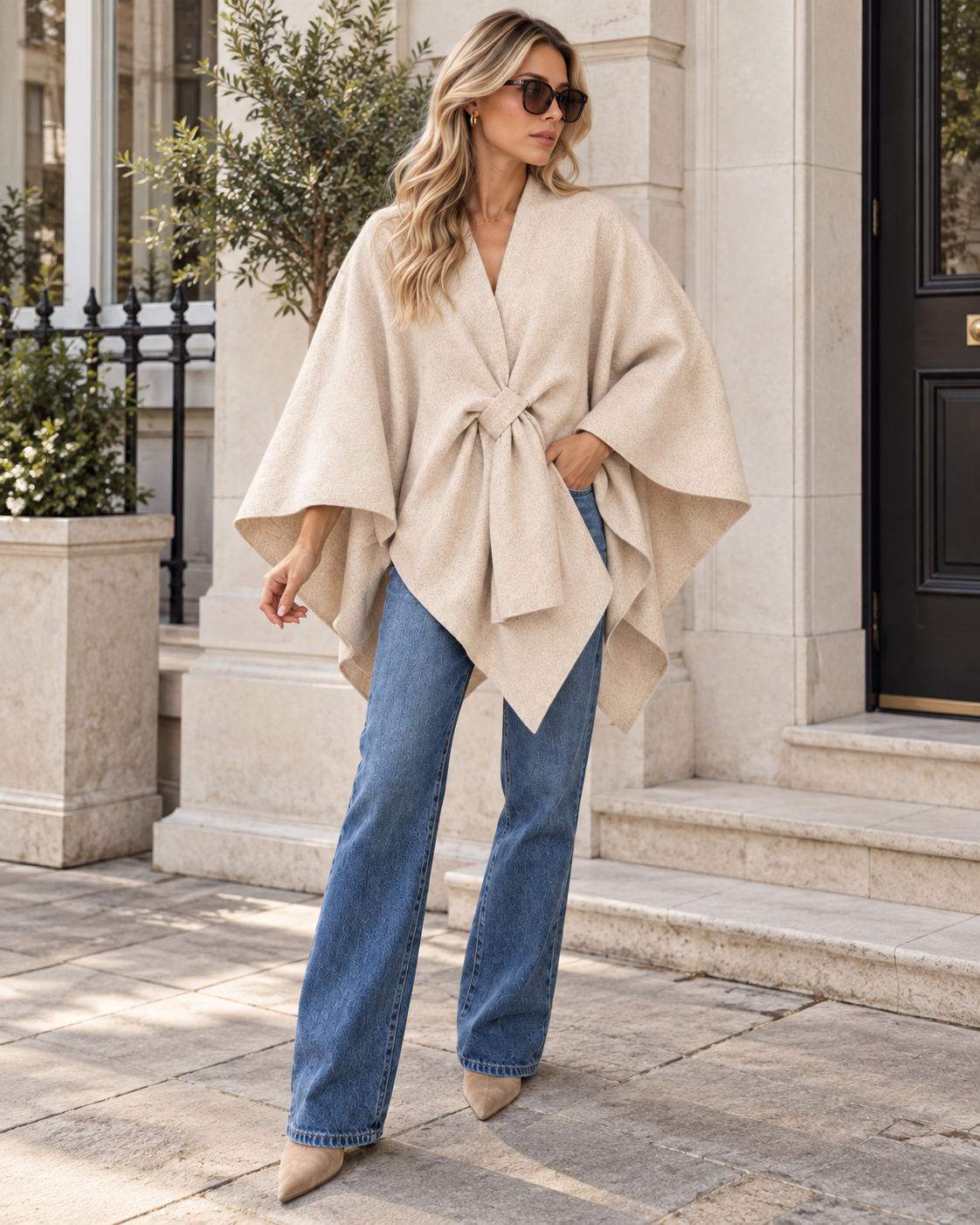 Knot | Women's Loose Fit Poncho
