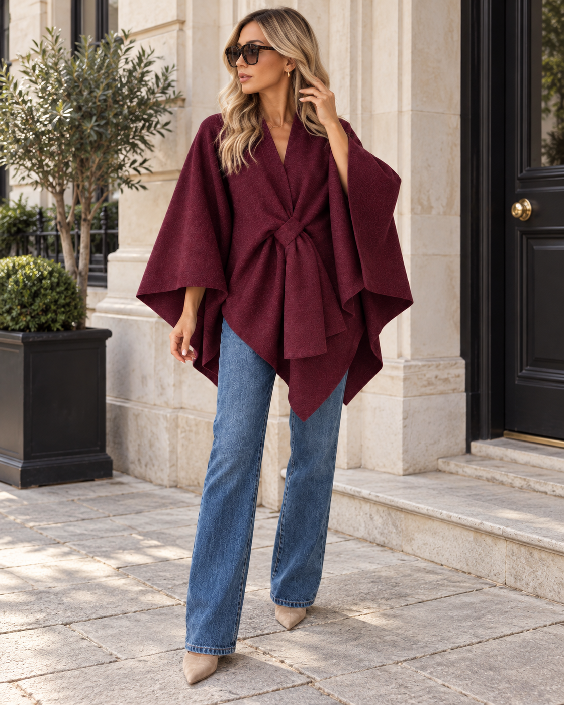Knot | Women's Loose Fit Poncho